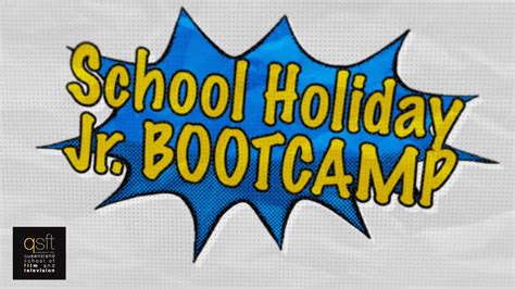 Qsft School Holiday Workshop Jr Filmmaking Bootcamp On Vimeo