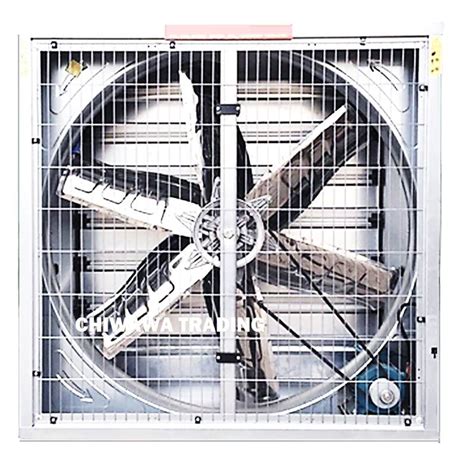 Single Or Three Phase 90cm Exhaust Fan 36 Inch Wall Mount Industrial