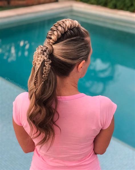 Beautiful Braided Ponytail Hairstyles You Can Easily Do The Glossychic