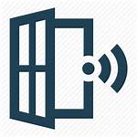 Icon Sensor Security Window Alarm Protection Access