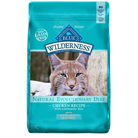It also tends to be lower in carbohydrates than dry food and richer in flavor. Blue Buffalo Blue Wilderness Adult Indoor Hairball Control ...
