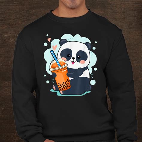 Kawaii Panda Anime Boba Drink Bubble Tea Tapioca Shirt Fantasywears