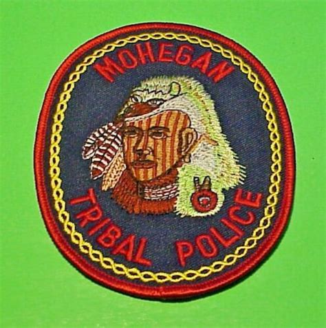 Mohegan Connecticut Ct Tribal 4 12 Police Patch Free Shipping Ebay