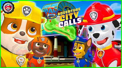 Paw Patrol The Movie Who Is The Best 2 Mighty Pups On A Roll Rescue
