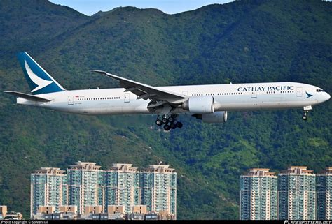 B Kqg Cathay Pacific Boeing 777 367er Photo By Steven Tai Id 1291013
