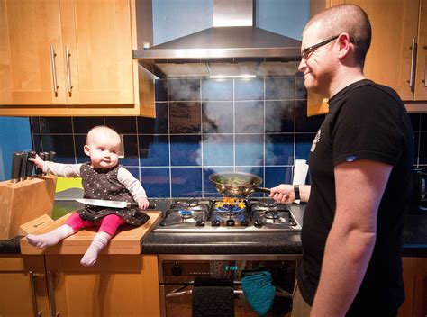 Dad Photoshops Baby Into Dangerous Situations To Freak Out Relatives