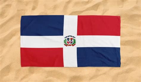 Dominican Republic Country National Flags Coat Of Arms T Beach Towel Bath 2390 Picclick