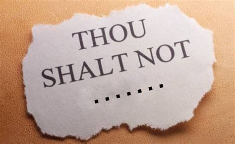 Thou Shall Not Shepherd Of The Valley Lutheran Church