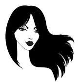 Download Black Hair Clipart For Free Designlooter