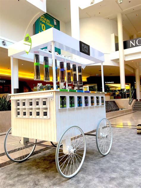 Food And Beverage Display Cart Simply Displays Food Stall Design