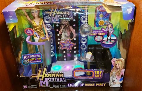 Hannah Montana Light Up Dance Party Playset Rare Ebay