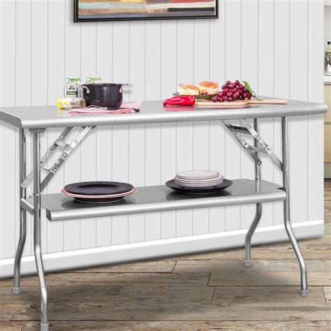 Check out our heavy duty table selection for the very best in unique or custom, handmade pieces from our kitchen & dining tables shops. Royal Gourmet Heavy Duty Stainless Steel 48" Rectangular ...