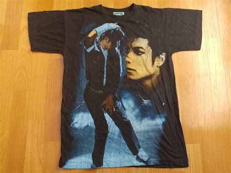 Vintage Michael Jackson T Shirt 1992 Dangerous Concert Tour Etsy