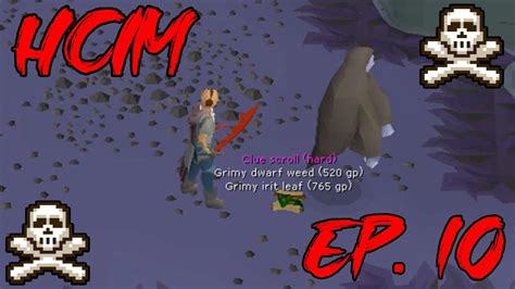 Osrs Hcim Ep 10 My First Hard Clue Youtube