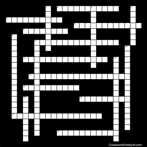 To choose a different puzzle click on the puzzle name in the top right hand corner of the applet below. Safety and First-Aid Vocabulary - Crossword Puzzle