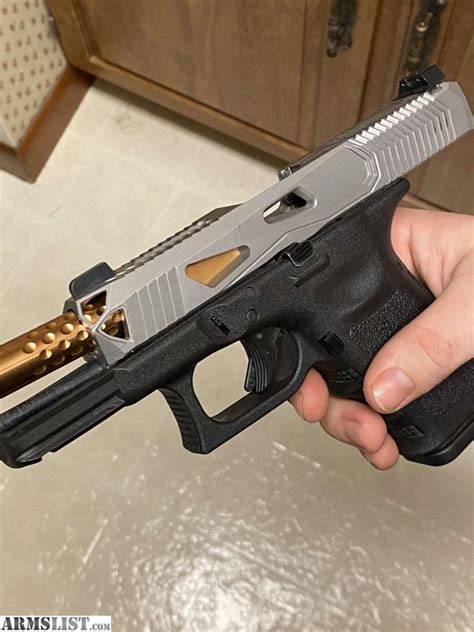 Armslist For Saletrade Custom Glock 19 Zev Barrel Alpha Wolf Slide Etc