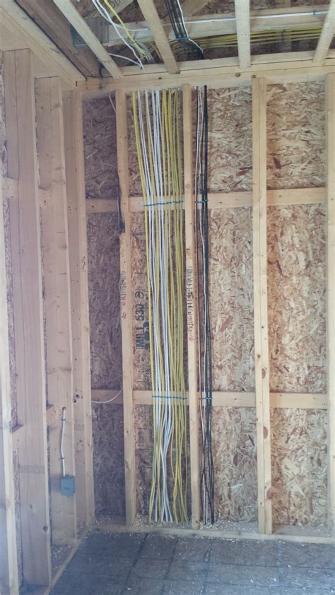 Ocean State Home Rough Wiring Completed