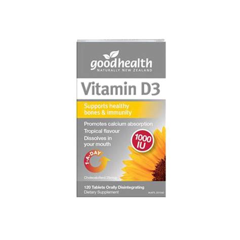 Vitamin D3 For Healthy Bones And Healthy Body Good Health