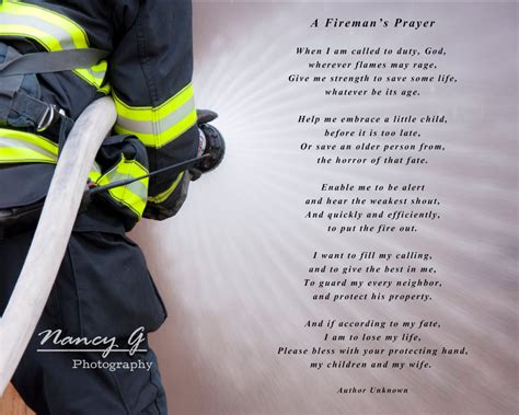 Firemans Prayer Firefighter Prayer Print Firefighter Wall Etsy