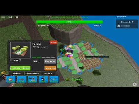 Maybe you would like to learn more about one of these? Roblox comment gagnez sur Tower Defense Simulator; farm land difficulté 1 - YouTube