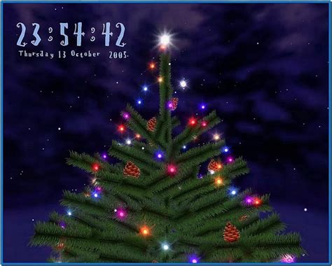 Christmas Tree Lights Screensaver Download Screensaversbiz