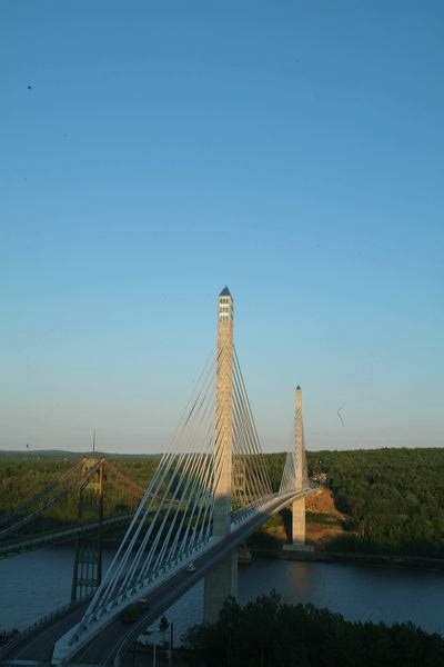 Penobscot Narrows Bridge And Observatory Stock Photos Bucksport Maine