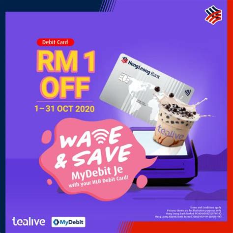 Guardian promotion up to 45% off with hong leong bank cards from 25 march 2020 until 31 march 2020. Tealive RM1 OFF Promotion with Hong Leong Bank Debit Card ...