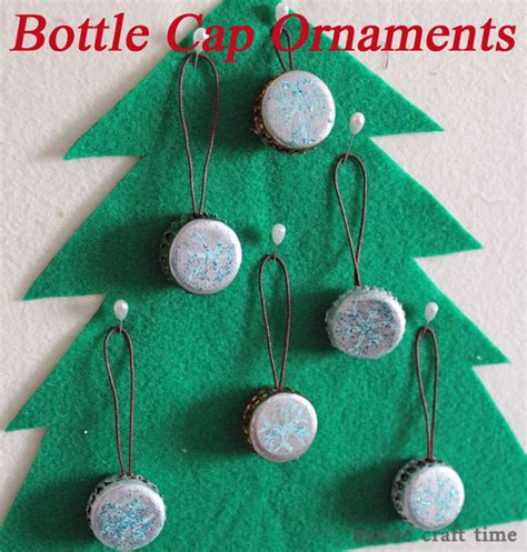 Bottle Cap Ornaments 30 Minute Crafts