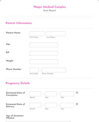 Free Pregnancy Verification Form Pdf Word Eforms Hot Sex Picture