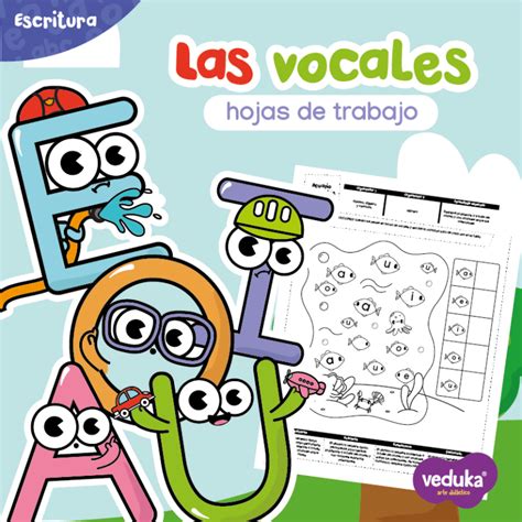 Cuadernillo Las Vocales Veduka Arte Didáctico