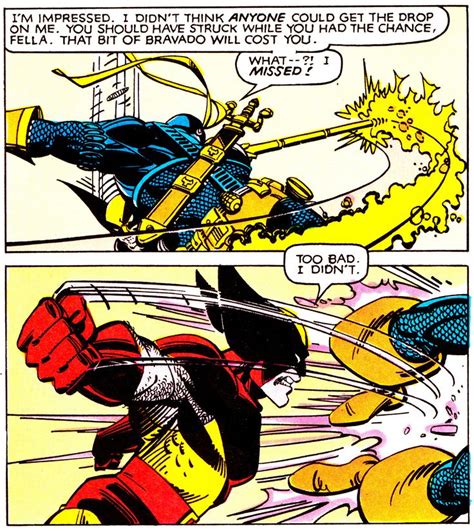 Battle Of The Week Results Wolverine Vs Deathstroke Battles Comic Vine