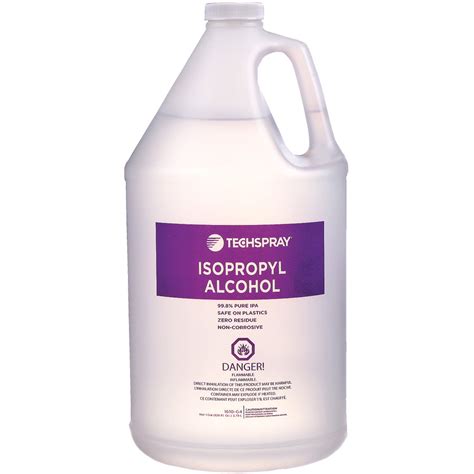 Techspray 1610 G4 998 Pure Isopropyl Alcohol 1 Gallon Bottle 4
