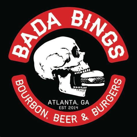 1995 Bada Bing Burger Logo Georgia Association Of Business Brokers
