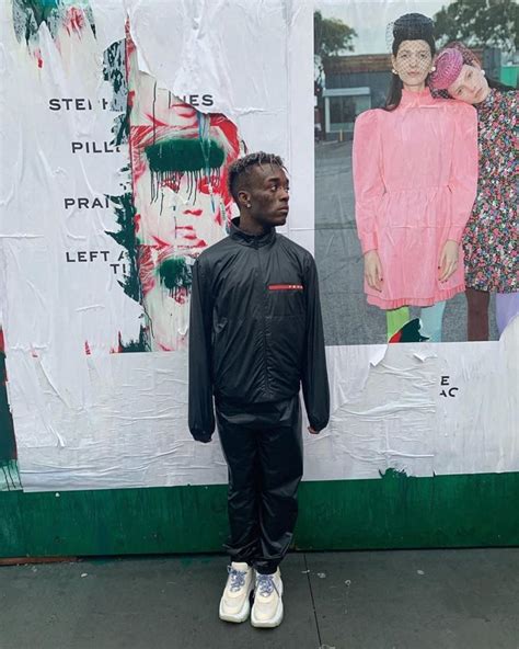 Spotted Lil Uzi Vert Dripping In Prada Pause Online Mens Fashion
