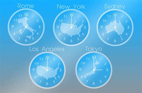 Royalty Free Time Zone Clip Art Vector Images And Illustrations Istock