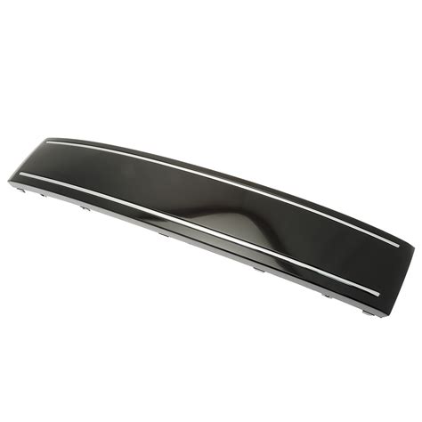 Audi Front Plate Filler Q7 4l W O Acc Glossy Black 4l0807287t94 By Genuine Oem Europa Parts
