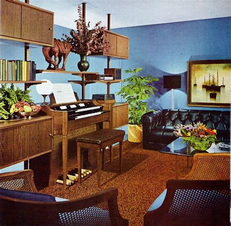 60s Interior Design As Featured In The Practical Encyclopedia Of Good