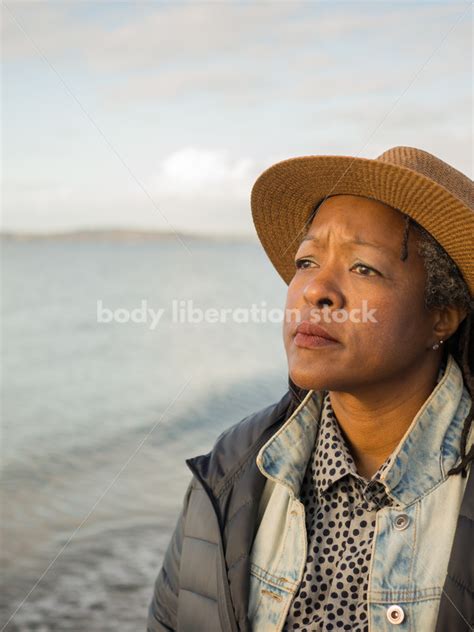 Plus Size African American Woman Outdoors Body Liberation For All