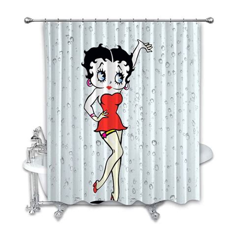 Betty Boop Take You Shower Shower Curtain Betty Boop Cool Shower Curtains Betty Boop Handbags