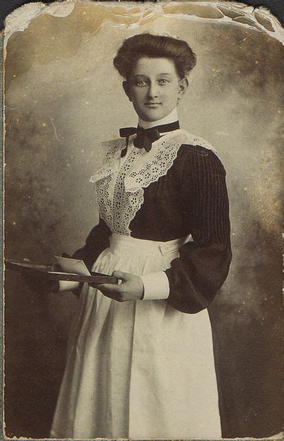Late Victorian Edwardian Maid S Uniform Maxis Match C