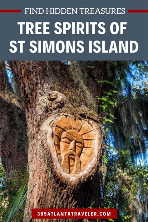 Tree Spirits Of St Simons Island How To Find These Hidden Treasures