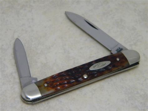 Case XX Stainless USA 1965 69 Pretty Bone 6279 Equal End Pen Knife