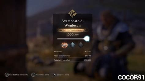 Assassin S Creed Valhalla Sfida Di Maestria Avamposto Wenlocan Corvo