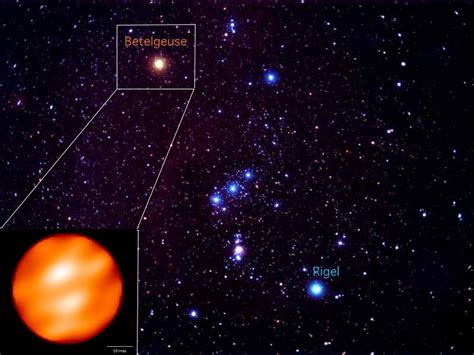 Betelgeuse Constelacion De Orion Orión Constelaciones