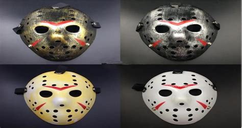 Jason Voorhees Friday The Th Horror Movie Hockey Mask Scary Halloween Mask Xb From