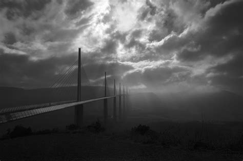 2500x1651 Landscape Nature Viaduct Bridge Architecture Sun Rays