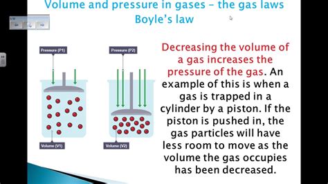 Gas Pressure And Volume Gcse Physics Revision Youtube
