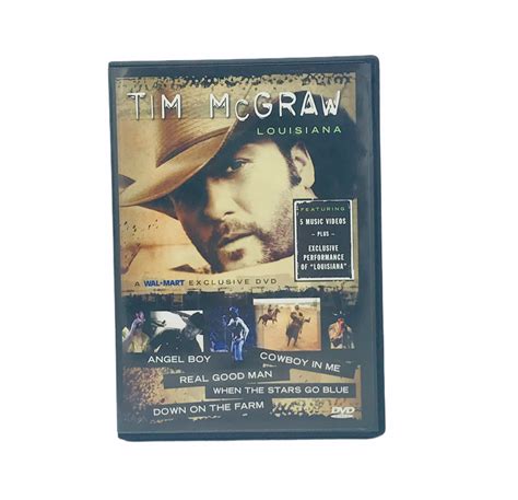 Tim Mcgraw Louisiana Cmt Pick Dvd By Tim Mcgraw Ebay