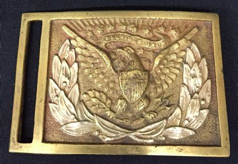 Civil War Era Brass Belt Buckles Vintage Copies