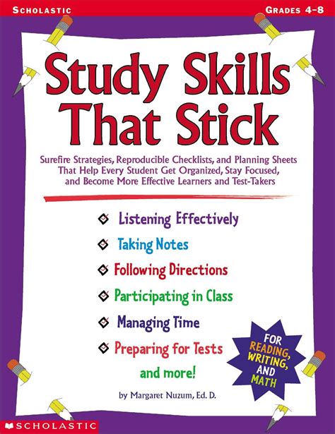 Study Skills Middle School Special Education